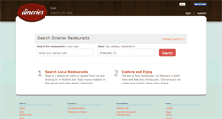 Desktop Screenshot of dineries.com